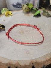 Red String Bracelet: Evil Eye Protection, Adjustable Cord