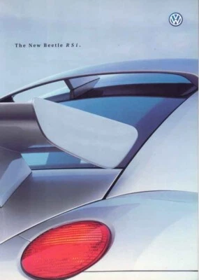 Catalogue Brochure VW New Beetle RSI 08/2000 Anglais / English - Photo 1/2