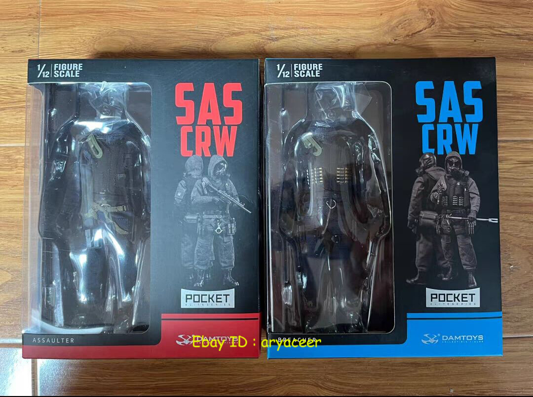 DAMTOYS 1/12 SAS CRW ポケットエリートシリーズ アサルター&ブリー