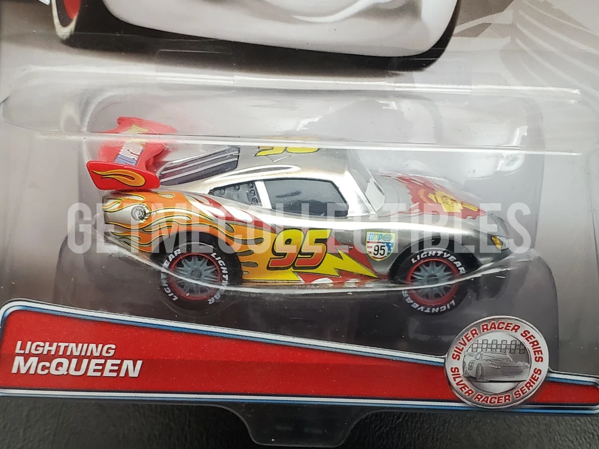 DISNEY PIXAR CARS SILVER RACER SERIES LIGHTNING MCQUEEN 2015 SAVE 
