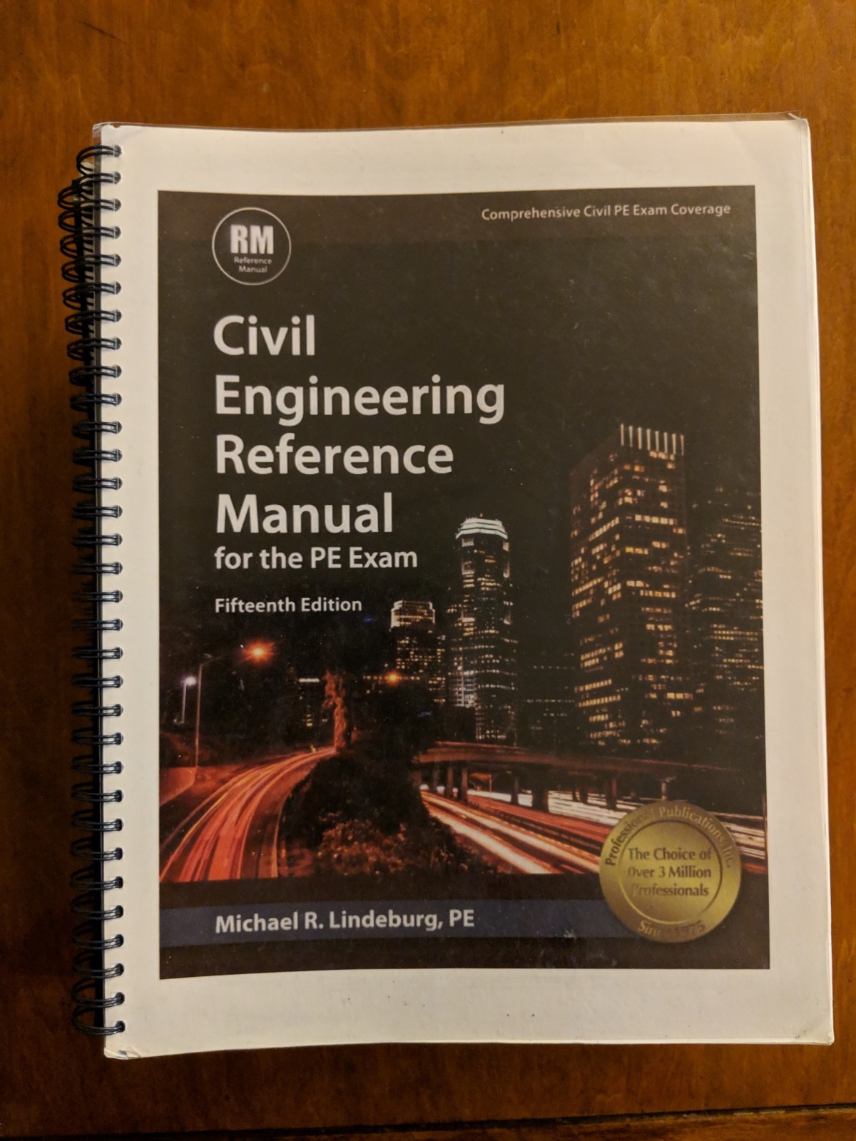 Civil Engineering Reference Manual for the PE Exam by Michael R. Lindeburg  (2015, Hardcover, New Edition) | eBay