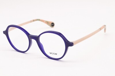 NEW WOOW OPTICAL GET READY 1 COL 0367 PURPLE NUDE AUTHENTIC EYEGLASSES 48-18