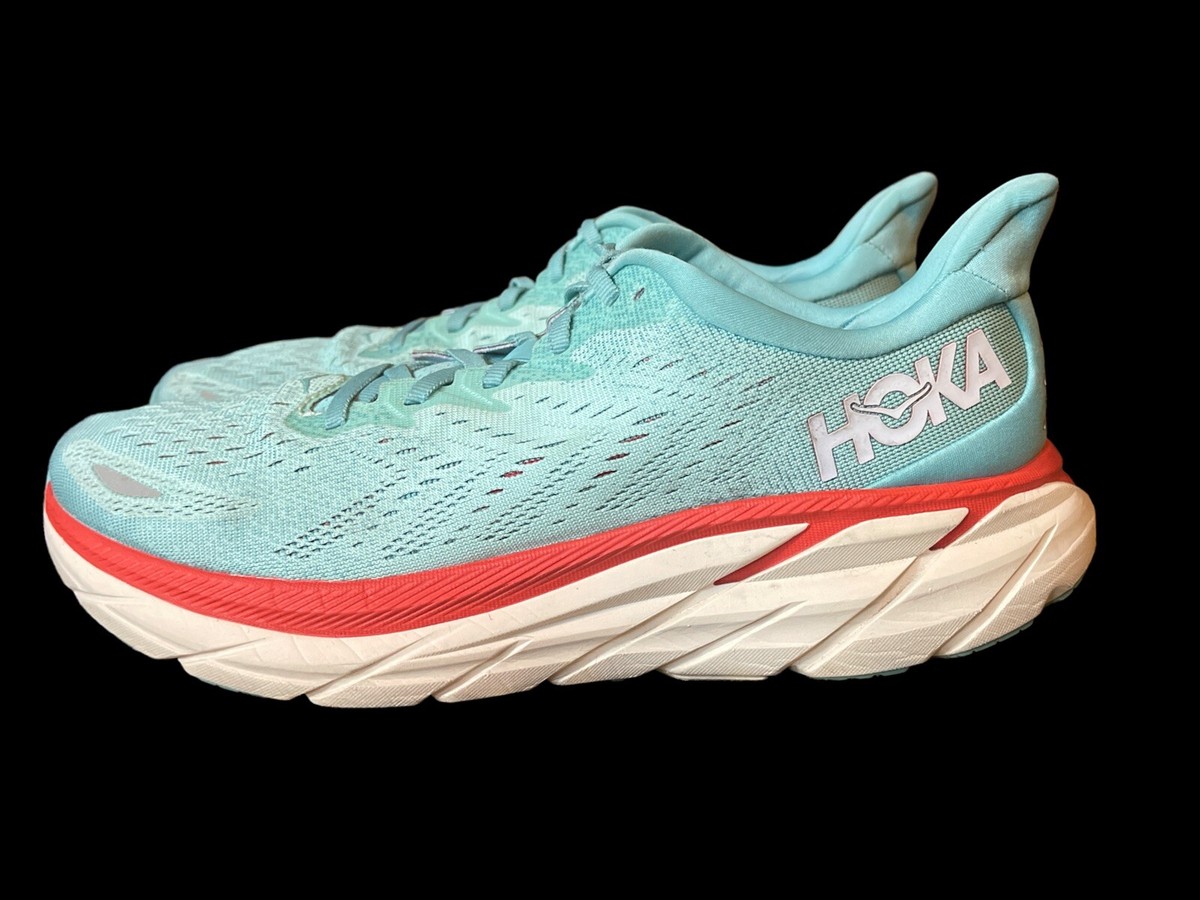 Hoka One One Clifton 8 Running Shoes Women 9.5 B Blue