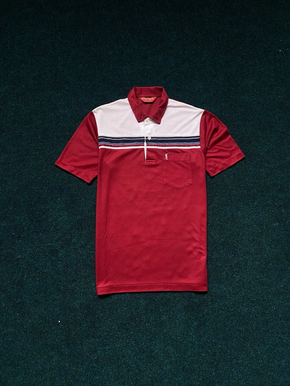 Polo YSL Yves Saint Laurent made in France Vintage taglia:M