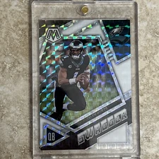 2023 Panini Mosaic - Swagger Mosaic White Mosaic Prizm #SS-JH Jalen Hurts 23/25