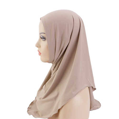 Pañuelo de una pieza Amira turbante con cubierta para la cabeza islámica para mujeres musulmanas nuevo - Imagen 12 de 31