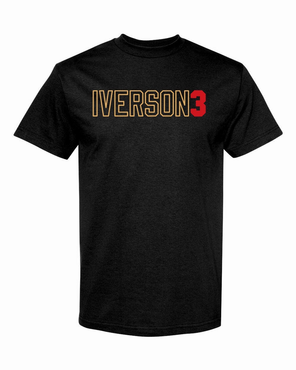 PHILADELPHIA Name And Number Iverson #3 Unisex T-shirt S-XL FREE S&H!