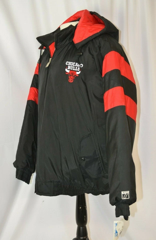 Abrigo Chaqueta con Capucha Cremallera Completa Logo 7 Para Hombre Talla XXL Chicago Bulls Baloncesto Nuevo con Etiquetas Foto 3 de 4