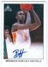 BRANDON HUNTLEY-HATFIELD "BLACK ARC AUTOGRAPH /15" LEAF MEMORIES BASKETBALL 2022