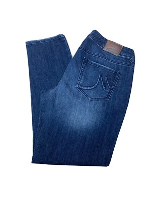 Maurices Jeans Womens Size 9/10 Regular Dark Blue Denim Mid