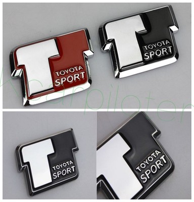 1Pcs Metal New Black T Sport Auto Body Rear Trunk Lid Sticker Badge Emblems On Line 1Pcs Metal New Black T Sport Auto Body Rear Trunk Lid Sticker Badge Emblems On Line