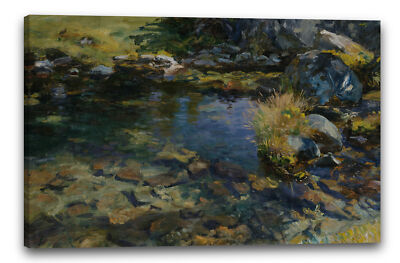 Kunstdruck John Singer Sargent - Alpiner Teich