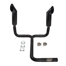 45dual Smoker Diesel Exhaust Stack T Pipe2x 45in 7 8out Stack Tips
