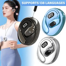 AI Translation Headphones, Bluetooth 138 Languages Translation Earbuds 2024 New 