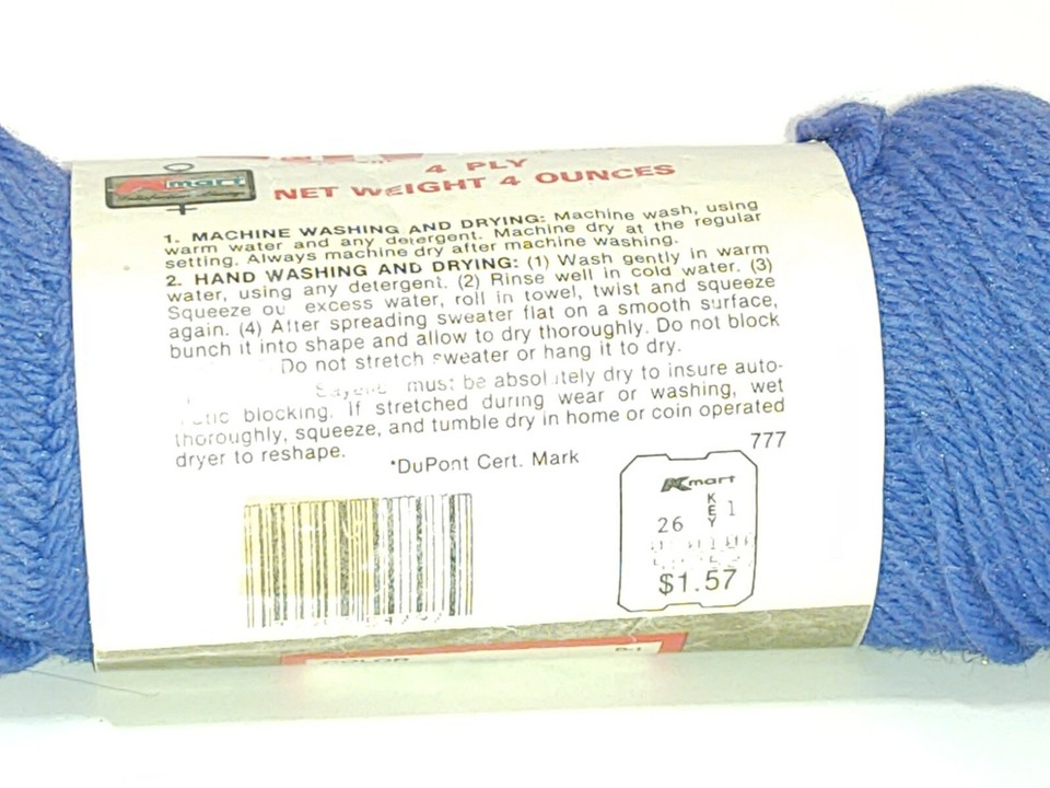 Vintage Sayelle Yarn medium purple 4ply Net Weight 4 oz New eBay