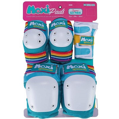 187 Killer Pads Moxi Six Pack Knieschoner Handgelenk Ellenbogenschoner S/M mint