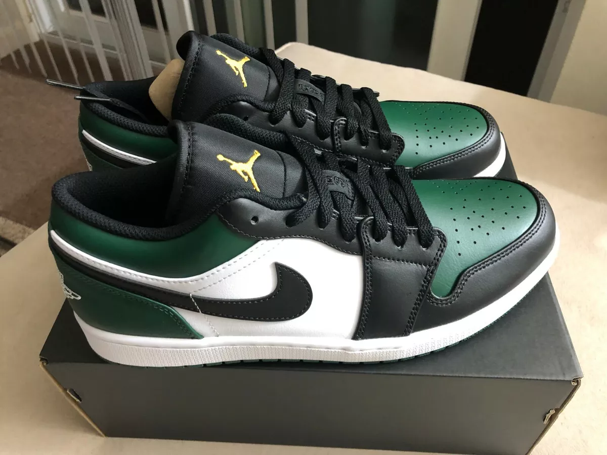 Jordan 1 Low Green Toe 553558371 GS(size under 7) | eBay