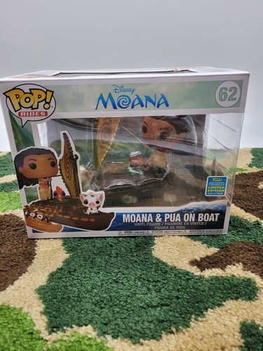 FUNKO POP RIDES DISNEY MOANA \u0026 PUA ON 