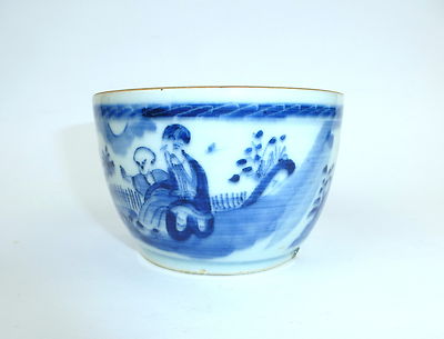 Porzellan Schale Suppenschale China 19 Jh.