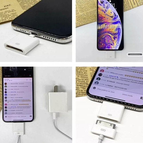 Adattatore Da 8 Pin Maschio A 30 Pin Femmina Per Iphone 7 6 6S 5 5S 5C 6S + - Zdjęcie 6 z 12