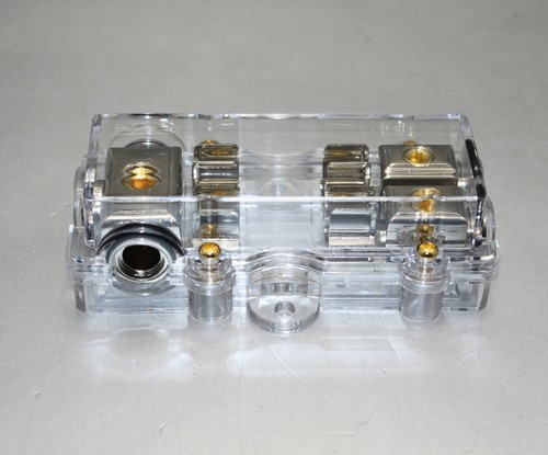 30A AGU Fused Distribution Block 4 6 8 10 Gauge 4Pcs Fuses Psf-47N - Picture 3 of 4