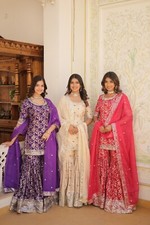 BOLLYWOOD WEDDING PAKISTANI DESIGNER INDIAN PARTY WEAR KAMEEZ SALWAR GOWN SUIT