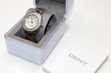 New DKNY Women's Wristwatch 38mm Case - Stainless with Crystals 