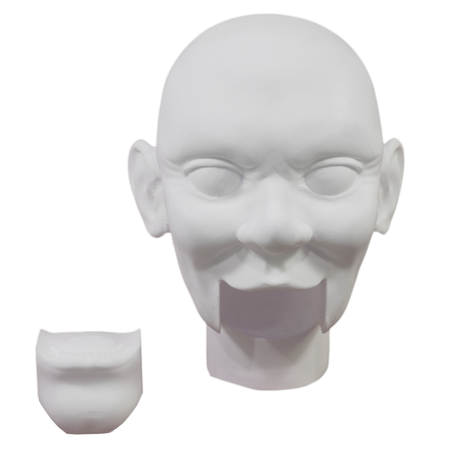 Ventriloquist Figure Dummy Fats Professional Cast Head 2T Size eBay