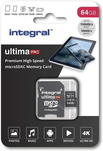 Micro SD Card Memory tf flash Integral 32GB 64GB 128GB For Thinkware Dash Cam - Picture 1 of 45