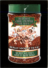 WACKY   CARD    #   REALLY  SOCKS   IT  TO   YA  #  9 OF  9   