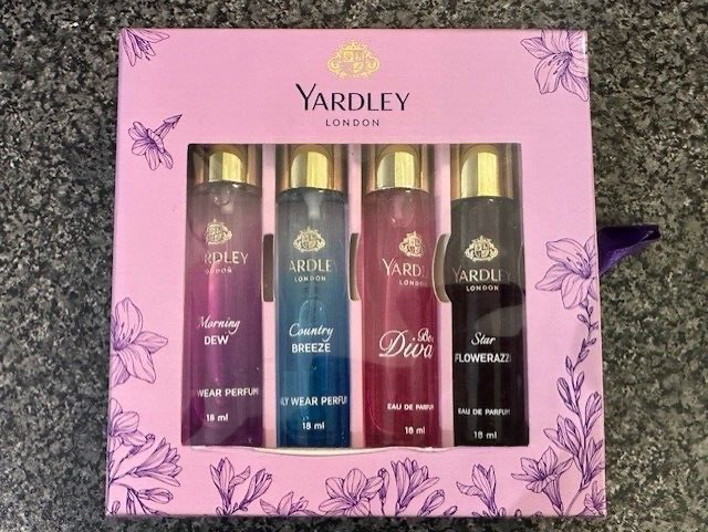Yardley London Luxury Perfume Gift Set Present Women's Ladies 18ml