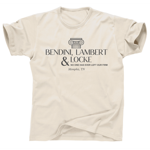 The Firm Attorneys At Law Bendini Lambert & Locke Legal Lawyer 90s Movie T Shirt - Picture 8 of 13