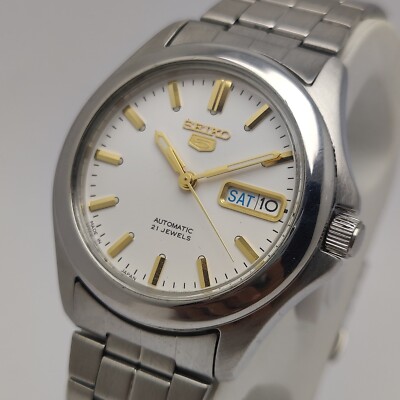 Seiko 7S26-03T0 Day/Date SNKK89K1 Vintage Men's Watch | eBay