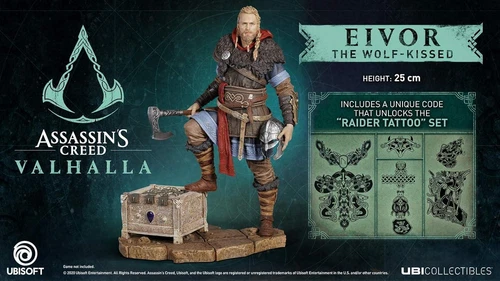 ASSASSIN'S CREED VALHALLA EIVOR THE WOLF-KISSED BRAND NEW FREE UK P&P