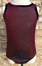 Girls Vintage GK Elite Gymnastics Leotard sz CL