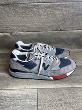 Size 13 - New Balance 998 Made in USA Grey Navy Red M998GNR