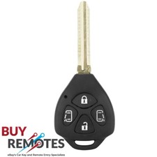 Toyota 4 Button Replacement Car Key Suits Celica, Corolla, Camry, Tarago, Echo