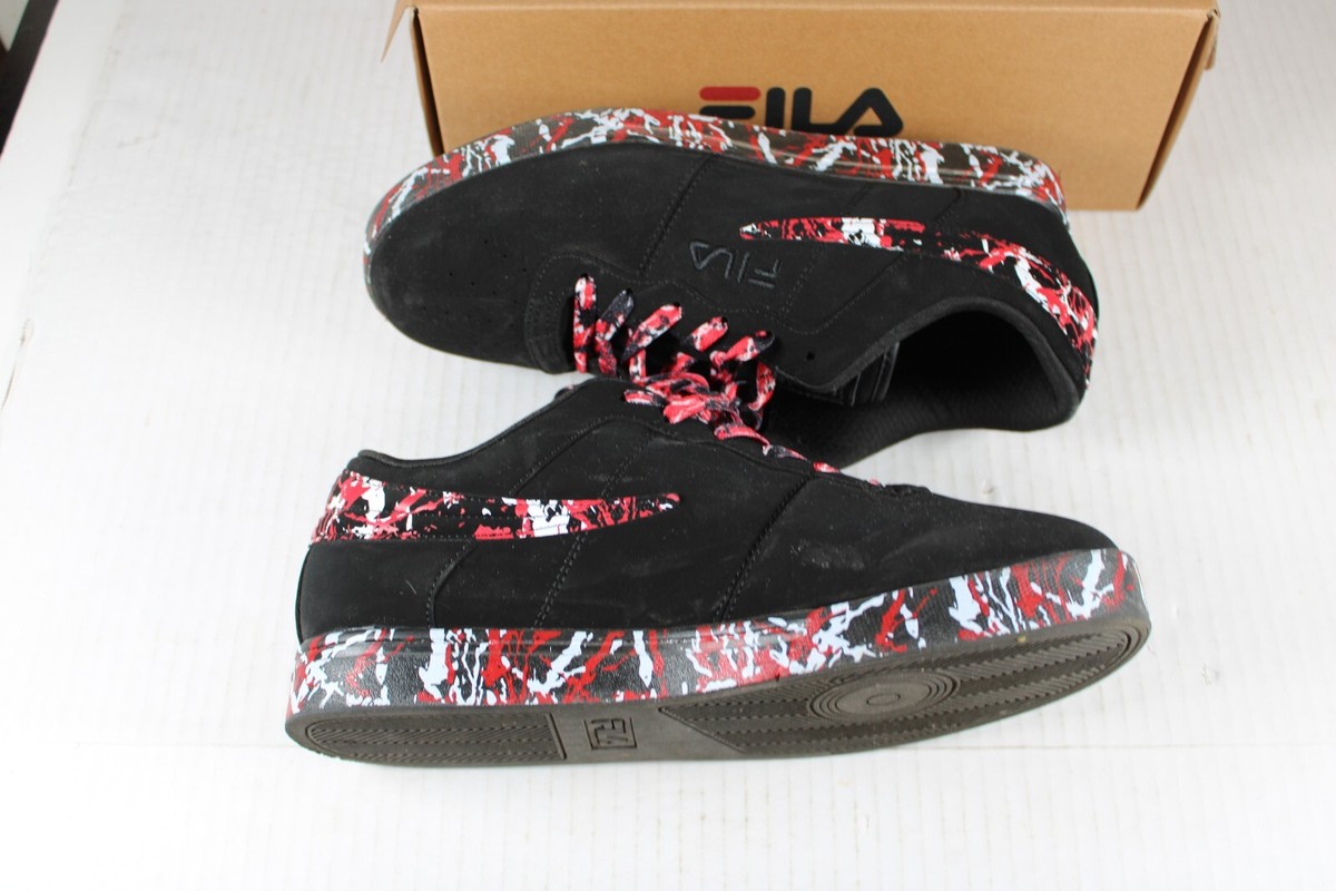 Fila Vulc 13 Low Splatter Size 10 Men's Shows S/N 1FW02179 Fila Vulc 13 Low Splatter Size 10 Men's Shows S/N 1FW02179