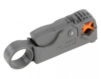 Cabelcon ROTARY Coax Cable Stripper GRAU RG 6/59/58