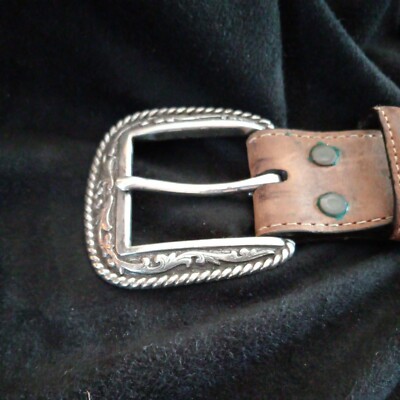 Vintage Nocona Belt Co. Size 42 Vintage Nocona Belt Co Genuine Leather Belt Size 42 Mens 12  main image 2