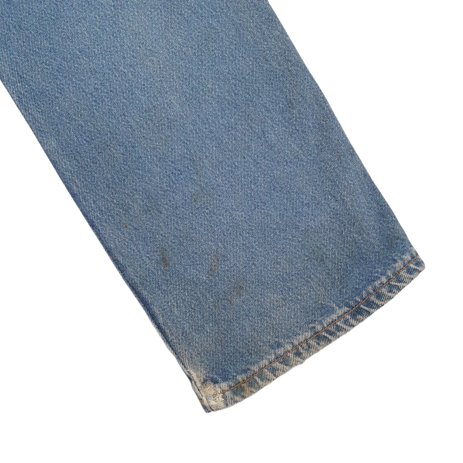 DICKIES Carpenter Workwear Trousers Cotton Blue Mens W36 L34 image 4