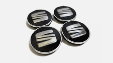 4 SEAT original hub caps 56 mm wheel cover hub cap Compatible For Ibiza Leon