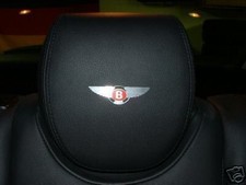 4 Bentley Red Label Headrest Badge Continental Gt 4 Bentley Red Label Headrest Badge Continental Gt