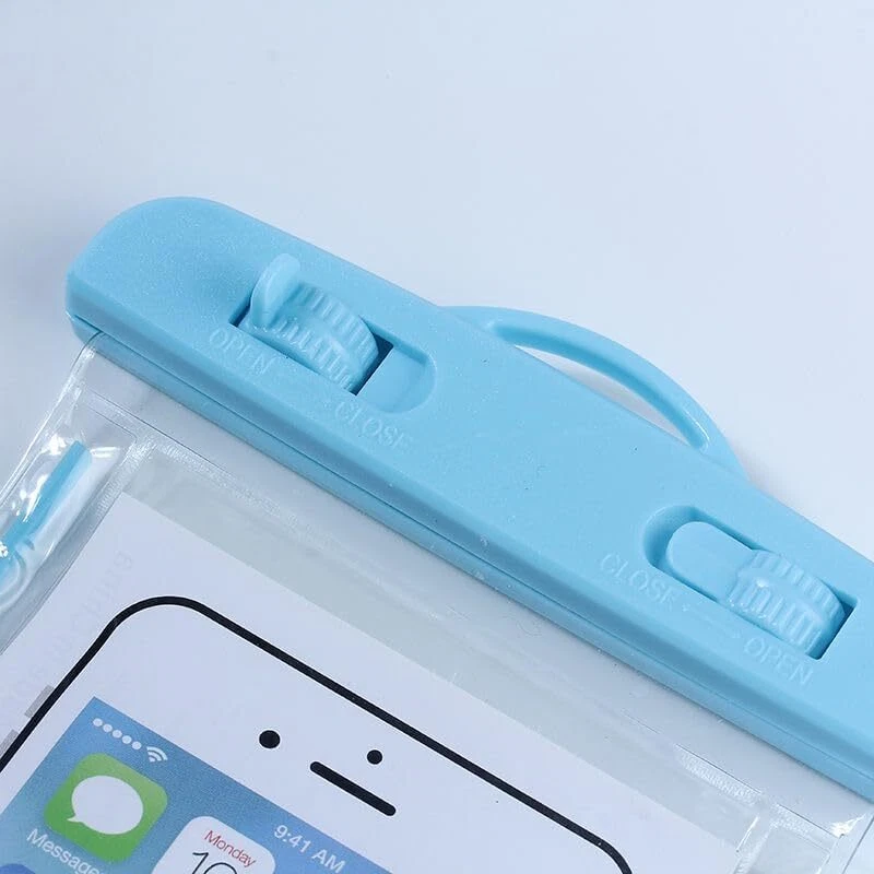 Waterproof Phone Pouch with Lanyard Underwater Universal Mobile Cover Dry Bag UK - Image 2 of 3