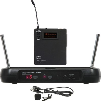Galaxy Audio ECMR/52LVD Wireless Lavalier Microphone System Band D 584-607 MHz
