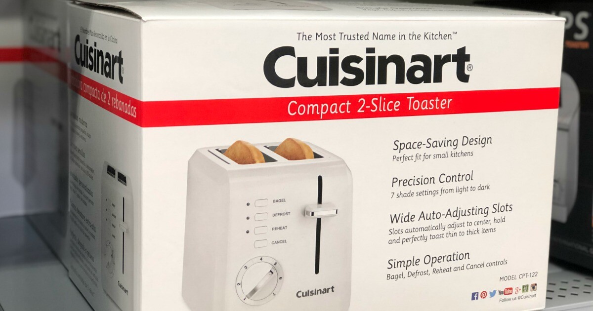 Cuisinart CPT122 Compact Slice Toaster White for sale online