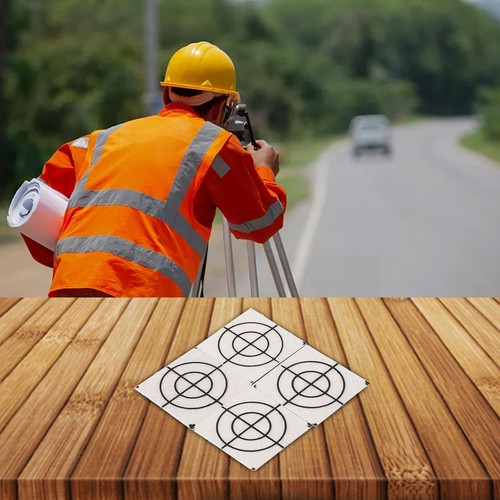 100pc-0/30/40/50/60mmtotal Station Reflector Reflector Silver Reflective-target, - Picture 7 of 46