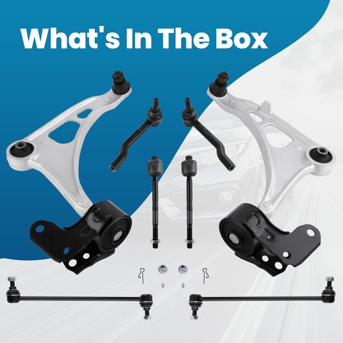 8pcs Suspension Front Lower Control Arm Sway Bar Tie Rods for 2014-2020 MDX 3.5L - Picture 7 of 13
