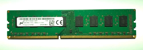 Micron DDR3 1600 PC3L-12800U 2Rx8 CL11 1,35V Desktop DIMM MT16KTF1G64AZ-1G6P1 8G