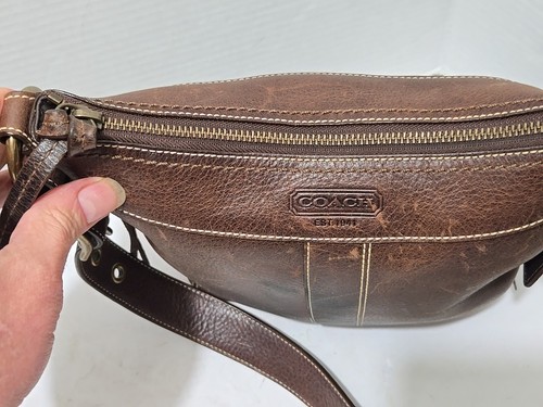 Coach Shoulder Bag 10398 Leather Vintage Brown - Picture 17 of 17